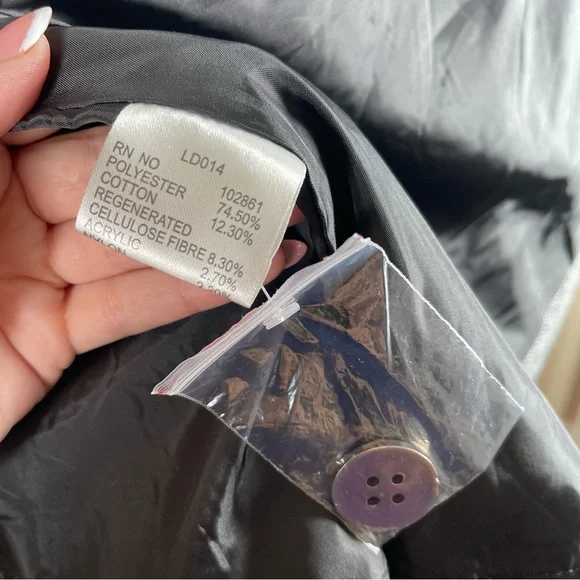 Dot Dot Couture Patchwork Knit Coat Jacket Size M NWOT - Picture 12 of 12